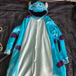 Sulley from Monsters Inc onesie